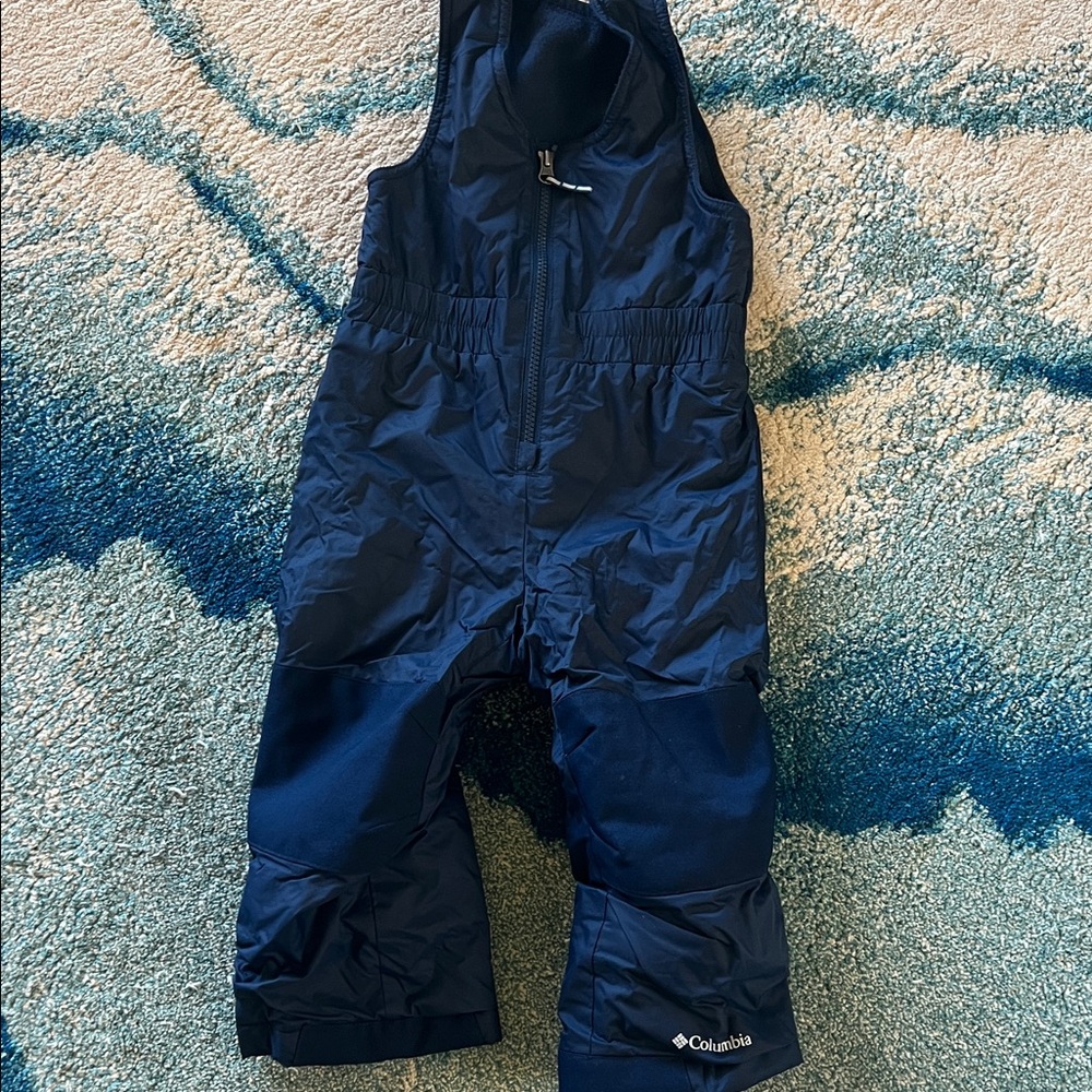 Columbia Kids' navy blue ski bib size 3T